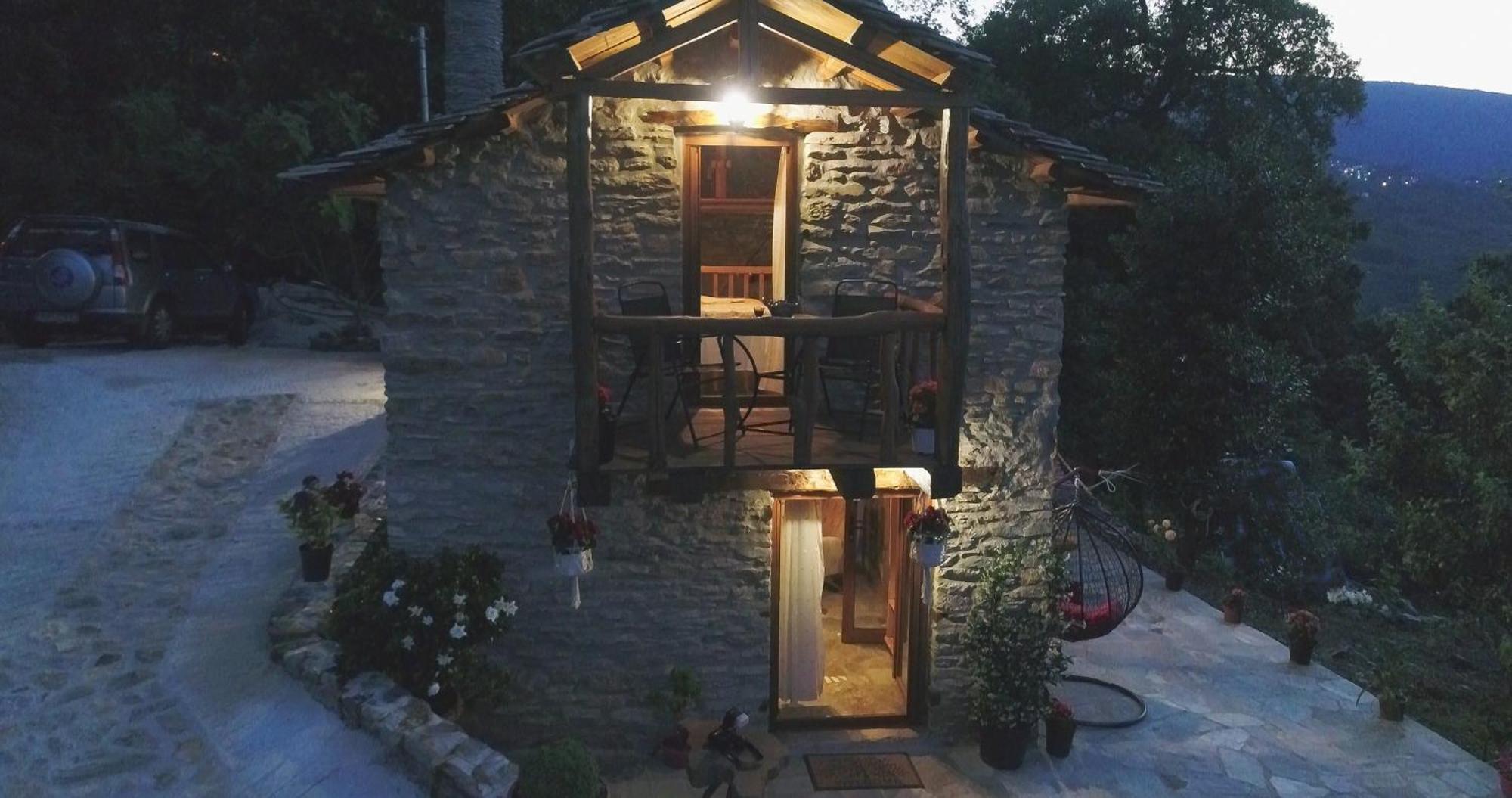 Aristoteli'S Stone House Makriráhi Kültér fotó