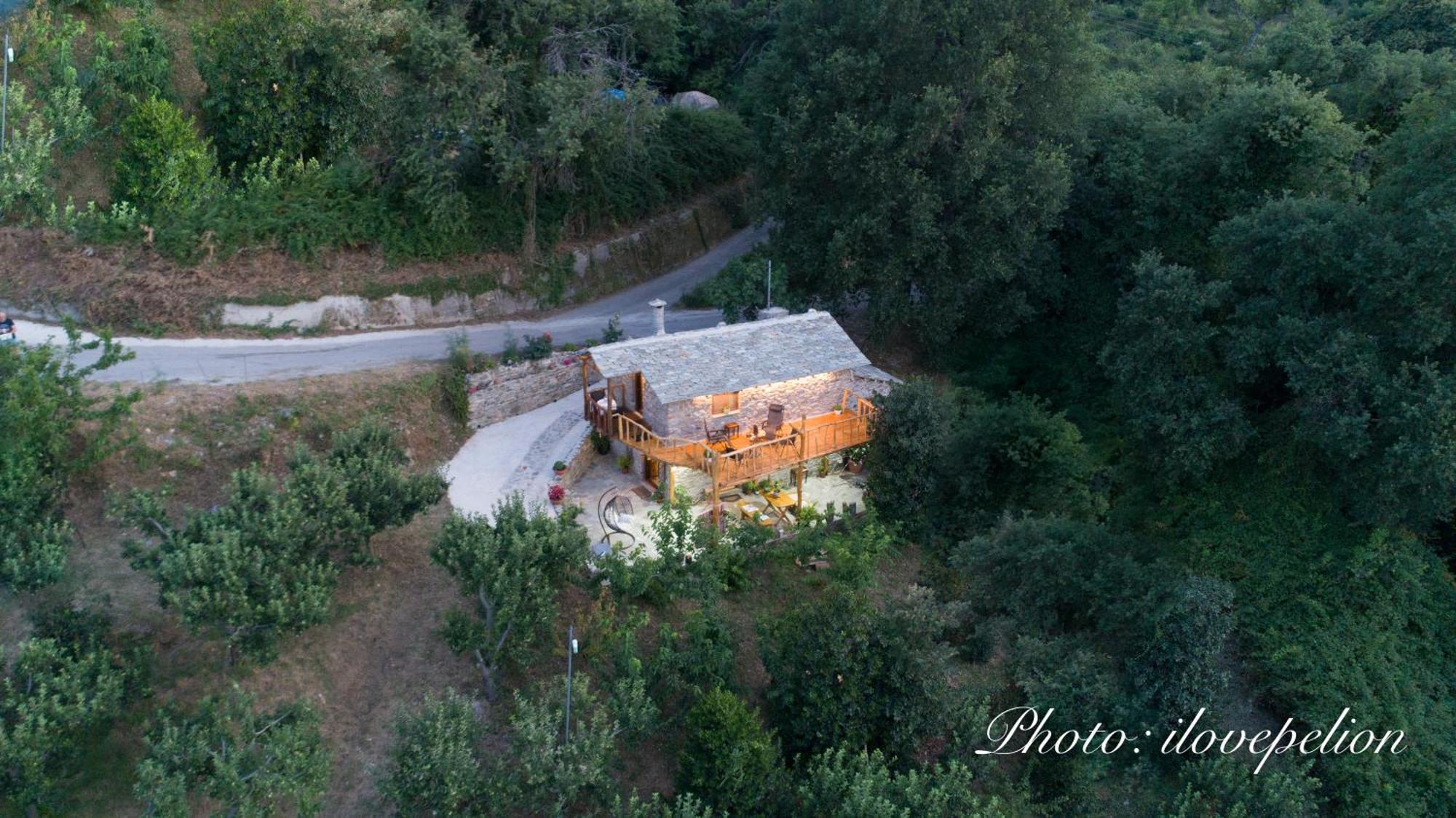 Aristoteli'S Stone House Makriráhi Kültér fotó